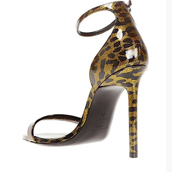 SAINT LAURENT 'AMBER’ HEELED SANDALS - Picture 3 of 4